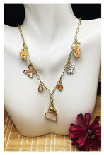 Load image into Gallery viewer, Charm Necklace 22&quot; gold plated chain