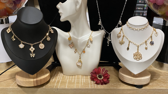 NEW INTERACTIVE CUSTOM CHARM NECKLACE DESIGNER starting at $24.95